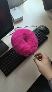 Ceiling Fan Duster Microfiber Extendable Pole Small Cleaning Tool Bendable Washable Penyapu Sawang