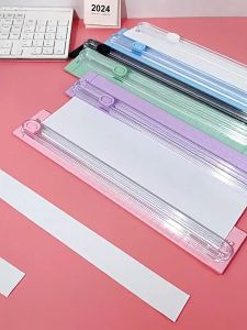 Tomorrw.TH ใบมีดคมกว่า อุปกรณ์สำนักงาน A4 Paper Trimmer พร้อมไม้บรรทัด เปลี่ยนใบมีดได้ ที่ตัดกระดาษ พร้อมไม้บรรทัด ใช้ง่าย