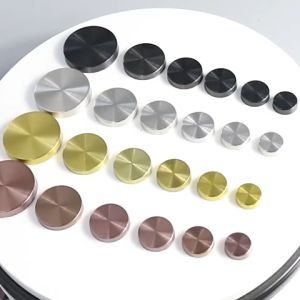 4Pcs 16mm Advertisement Screw 304 Stainless Steel Mirror Nails Decorative Mirror Screw Glass Nails