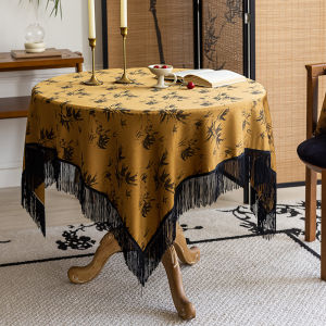 Vintage Style Chinese New Rectangular Tablecloth