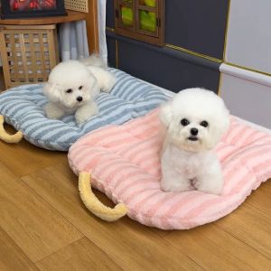 Thickened Plush Pet Mat for Cats And Dogs Winter Sleeping Mat Warm Cotton Pad Cat Bed Mat Dog Bed Mat Home Decorative Mat