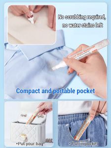 Portable Stain Remover Emergency Clothes Coffee Oil