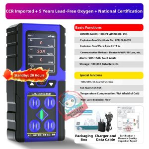 ZHONGAN | TWASTEL Alarm Four-in-One Gas Detector