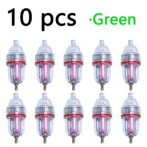 10 pcs high-quality LED night fishing lights deep water lighting positioning lights strong bright flashing lure lights
