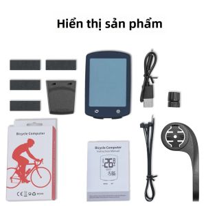 Máy Tính Xe Đạp Màn Hình LCD Chống Nước Không Dây Đồng Hồ Đo Tốc Độ Xe Đạp Chế Độ Chờ Siêu Dài Máy Đo Quãng Đường Xe Đạp Với Tính Năng Tự Động Tạm Dừng