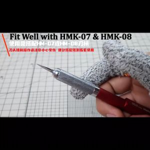 (HobbyMio) Triangular Tungsten Steel Scraper - Triangle Scriber Trilateral Carving Knife Model Kit Tool Bevel Hobby Mio 三棱钨钢刮刀