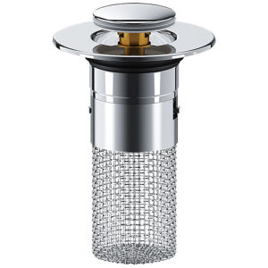 【New Arrival】 Bathtub Basin Sink Stopper Anti Clogging Pop Up Basin Stopper Fit 1.1-1.45 Hole Bathroom Pop Up Sink Filter Plug Stopper