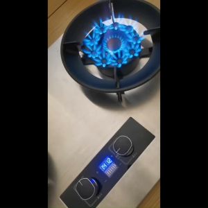 BẾP GAS ÂM LẬT 10 ĐẦU ĐỐT KHÓA GA TỰ ĐỘNG HẸN GIỜ TẮT BẾP TIẾT KIỆM GA