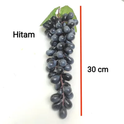 BUAH ANGGUR PALSU BUAH ARTIFISIAL BUAH PLASTIK LATEX