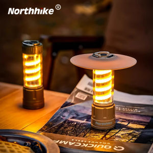 Northhike Camping Light Emergency Light Rechargeable Camp Lantern Portable Flashlight Outdoor Emergency Lamp Waterproof Atmosphere light for Camping Camping Set Equipment Camping Essentials