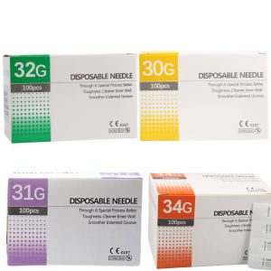 100pcs/box 30G 31G 32G 34G Disposable Needle Small Painless Tattoo Needle Injection Meso Needle surgical tool