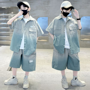 BOBOELEPHANT | New Summer Thin Boys Sporty Cool Stylish Clothing Set