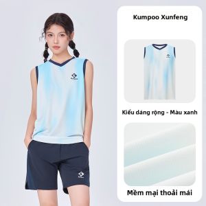 Kumpoo | Áo Phối Thấm Mồ Hôi Nhanh Khô Thoáng Khí