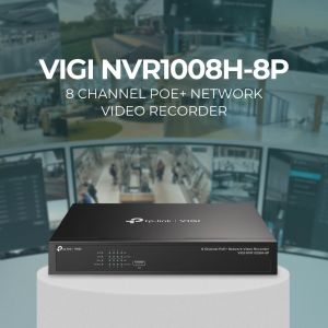 TP-Link VIGI NVR1008H-8P VIGI 8 Channel PoE+ Network Video Recorder