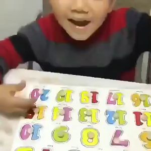 FG Puzzle Kayu Knob ABC Fruit dan Number Murah Chunky Puzzle Anak Kayu 3D Puzzle Huruf Buah dan Angka Jigsaw Wooden Edukasi