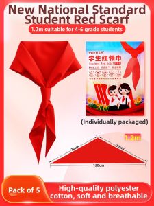 Feiyu | High Quality Cotton Durable Red Scarf 1.2m