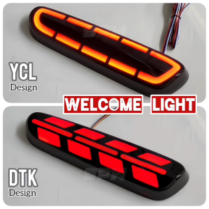 Perodua Myvi (Facelift 2022-2026) YCL / DTK Reflector Rear Bumper Dynamic LED Daylight DRL Rear Fog Lamp Running Signal Brake Light Facelift MG3 G3 2022 2023 2024 2025 2026