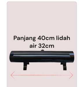 40cm pipah 2½" waterfall fortablle kolam ikan koi/ikan hias