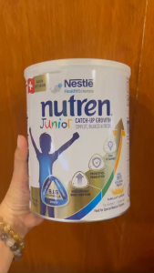 Sữa Bột Nestle Nutren Junior hỗ trợ tăng cân tiêu hoá tốt cho trẻ từ 1 đến 10 tuổi 800g