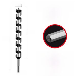Máy Khoan Sâu Mũi Xoắn Mũi Khoan Bằng Thép Cao Carbon Dụng Cụ Khoan Gỗ Chuyên Dụng Cho Công Việc Thủ Công