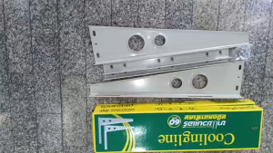 ขาแขวนคอยล์ร้อนแอร์ 60 cm (เหล็กหนาพิเศษ 2.2 มม. )