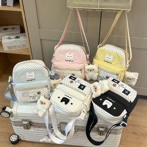 Túi Đeo Chéo Phong Cách Nhật Bản Dễ Thương Cho Nữ Túi Đeo Chéo Thường Ngày Đa Năng Túi Điện Thoại Di Động Cho Học Sinh Túi Vuông Nhỏ