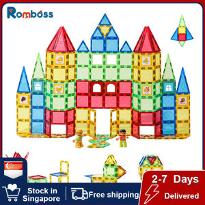 Romboss Magnetic Tiles 40-101PCS STEM Building Blocks Educational Toys for Kids 3+ Magnetic Toy Set