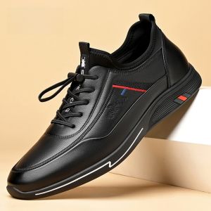 SPIDER KING | Summer Breathable Leather Soft Sole Mens Shoes