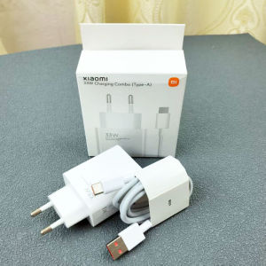 Xiaomi 33w Charger EU Adapter Fast Turbo Charge 6A Usb Type C Cable For Mi 13 Poco C85 M7 Redmi 15 15C Note 10 11 12 13 12R Pro