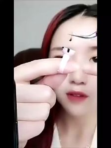 Nurm Straight/Curved Eyelash Forceps Lash Tweezers Stainless Eyelash Extension Tool Repair Tools