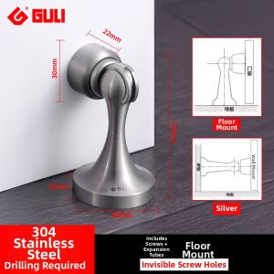 GULI | Strong Magnetic Door Stop Stainless Steel 304