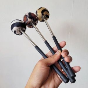 Stik Pemukul Bass Hadroh Stick Bas Habsy Banjari Bahan Steinless Satuan Pakai Busa