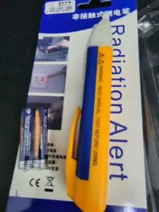 Voltage Alert อุปกรณ์ตรวจสอบไฟรั่ว ปากกาวัดไฟแบบไม่สัมผัส พร้อมไฟLed ส่องสว่าง แค่สัมผัสใกล้จถดที่ไฟรั่วไฟสีแดงจะกระพริบพร้อมสัญญาณเตือน