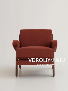 Ghế Sofa Gỗ Phong Cách Wabi-Sabi Tối Giản Và Thư Giãn