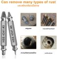 Screw Extractor เจาะบิต 4/5/6 PCS ชุด Stripped Broken Screw Bolt Remover Extractor ได้อย่างง่ายดาย Take Out เครื่องมือรื้อถอน. 