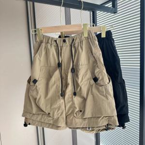 Quick Dry Short Pants Three Quarter Length Mens Five Inch Thin Functional Workwear Casual Shorts Trendy Youth Summer Shorts