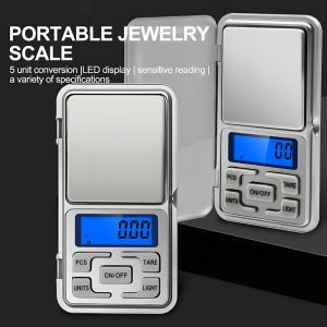 High Precision 500g/0.01g Mini Pocket Scale Accurate Digital Jewelry Scale with LCD Display Compact Portable for Easy Carry