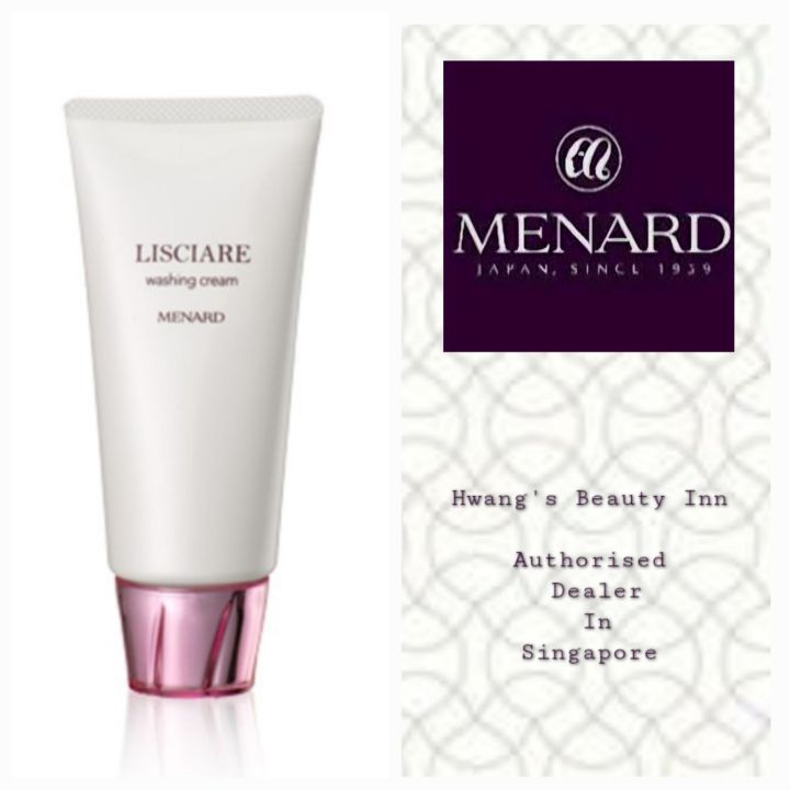 Menard Lisciare Washing Cream A 130g | Lazada Singapore