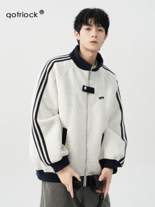 QOTRIOCK | American Color-blocked Sport Jacket