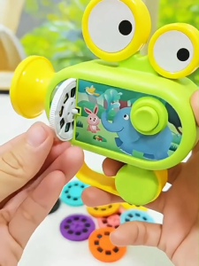 โปรเจคเตอร์เด็กเรืองแสงของเล่นชายหญิงไฟฉายเด็กก่อนนอนรูปแบบความรู้ความเข้าใจการศึกษาปฐมวัยปริศนาแสงดาว