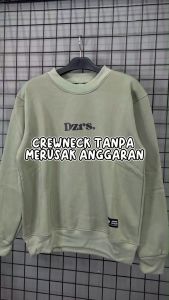 Dezirose Sweater Crewneck Font Simpel Dzrs Fleece Tebal Premium Distro Size M-XXL ( Pria & Wanita )