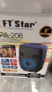 Megapro Karaoke Super Stylish Wireless Bluetooth Speaker (FPA-206) & Microphone