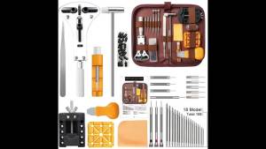 Bộ Dụng Cụ Sửa Đồng Hồ 168 Món - Dụng Cụ Mở Vỏ Dụng Cụ Tháo Thanh Lò Xo Dụng Cụ Mở Nắp Máy Dụng Cụ Mở Nắp Bộ Dụng Cụ Kết Hợp Dành Cho Thợ Sửa Đồng Hồ Để Tháo Lắp