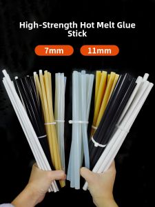 High Temperature Hot Melting Glue Stick Transparent White 7mm*270mm Black 11mm*270mm Hardware Manual Tool Other Manual Tools