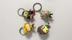 Bandai | Demon Slayer Pendant Kimetsu No Yaiba Blade of Ghost Keychain Bag Pendant Car Key Chain Gift Accessories gift