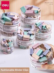 deli | Colorful Metal Binder Clips for Office Use