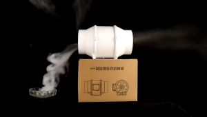 พัดลมระบายอากาศ ที่ดูดอากาศ ขนาด 4 นิ้ว 6 นิ้ว 8 นิ้ว 2m เคเบิล พร้อมสวิตซ์ พัดลมห้องครัว