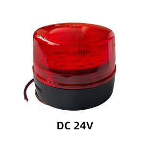 Đỏ Nhấp Nháy Đèn Cảnh Báo 12V 24V 220V Đèn LED Nhấp Nháy Đèn Hiệu Đèn Báo Cho Hệ Thống An Ninh Nhà Thông Minh Tương Thích