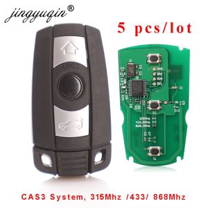 Jingyuqin 5pcs/lot Remote Key for BMW CAS3 System 315MHz/868Mhz FSK for X5 X6 Z4 1/3/5/7 Series Vehicle Smart Key Control
