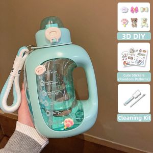 MOLORE | Insulated High-Heat Resistant Exercise Cup with Straw 1500ml